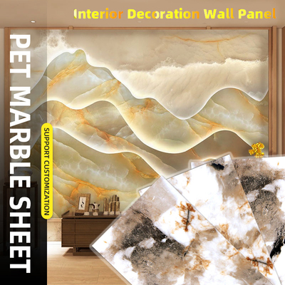Marmorbambusholzkohlen-dekorativer Metallwand-Innenantikratzer
