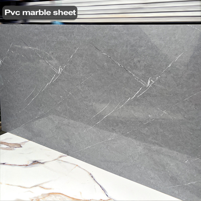 Dekoration mboo Holzkohle Veneer Modernes Luxus PVC Marmorblech