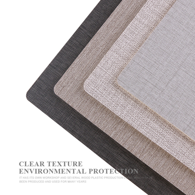 Soundproof Acoustic Fabric Bamboo Fiber Wall Panel ECO Friendly