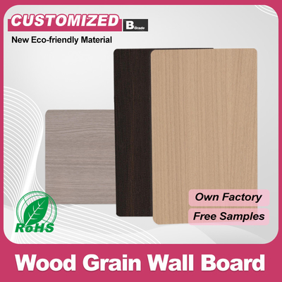 PUR Klebstoff Bambus Holzkohle Wandplatte Hochwertige PVC Wandplatten Wand Innenarchitektur