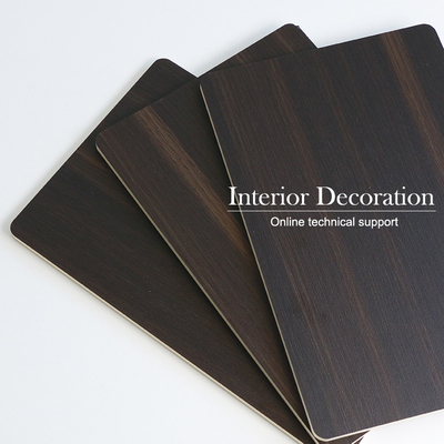 5mm 8mm Interior Decorative Bamboo Fiber Wall Panel ISO9001