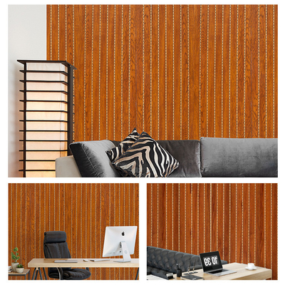 Dekorative feuerfeste schalldichte Wand WPC 1.22*3m 1.22*2.8m