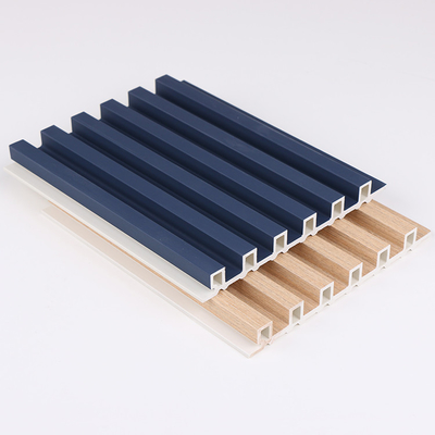 Gerillte hölzerne zusammengesetzte Decking-Plastikbretter PVCs 8mm