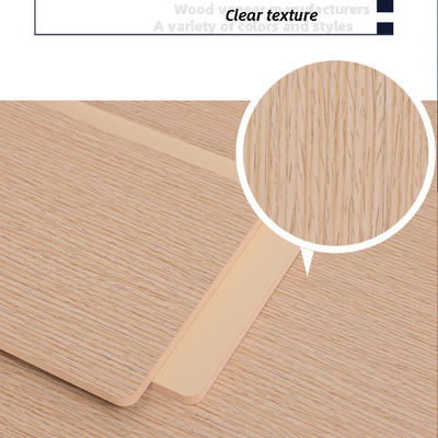 Waterproof And Mildew Proof Flat Wood Grain 1220mm Decorative PVC Wallboard Wall Panels