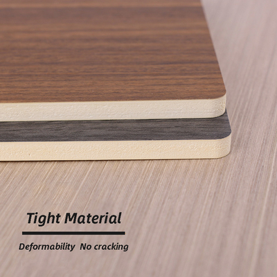 Waterproof And Mildew Proof Flat Wood Grain 1220mm Decorative PVC Wallboard Wall Panels