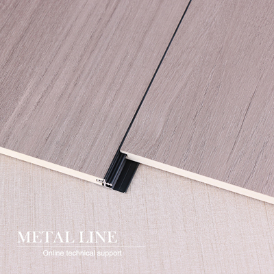 Office Indoor WPC Slotted Wood Veneer Wall Panel Moisture Proof