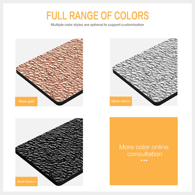 Crystal Water Ripple Panel Moisture-Beweis des Kohlenstoff-ISO9001